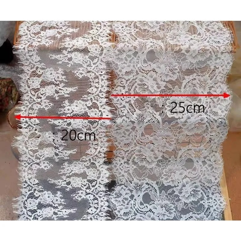 3M， High Quality Eyelash Lace  - огляд і ціна Sewing Embroidery Fabric