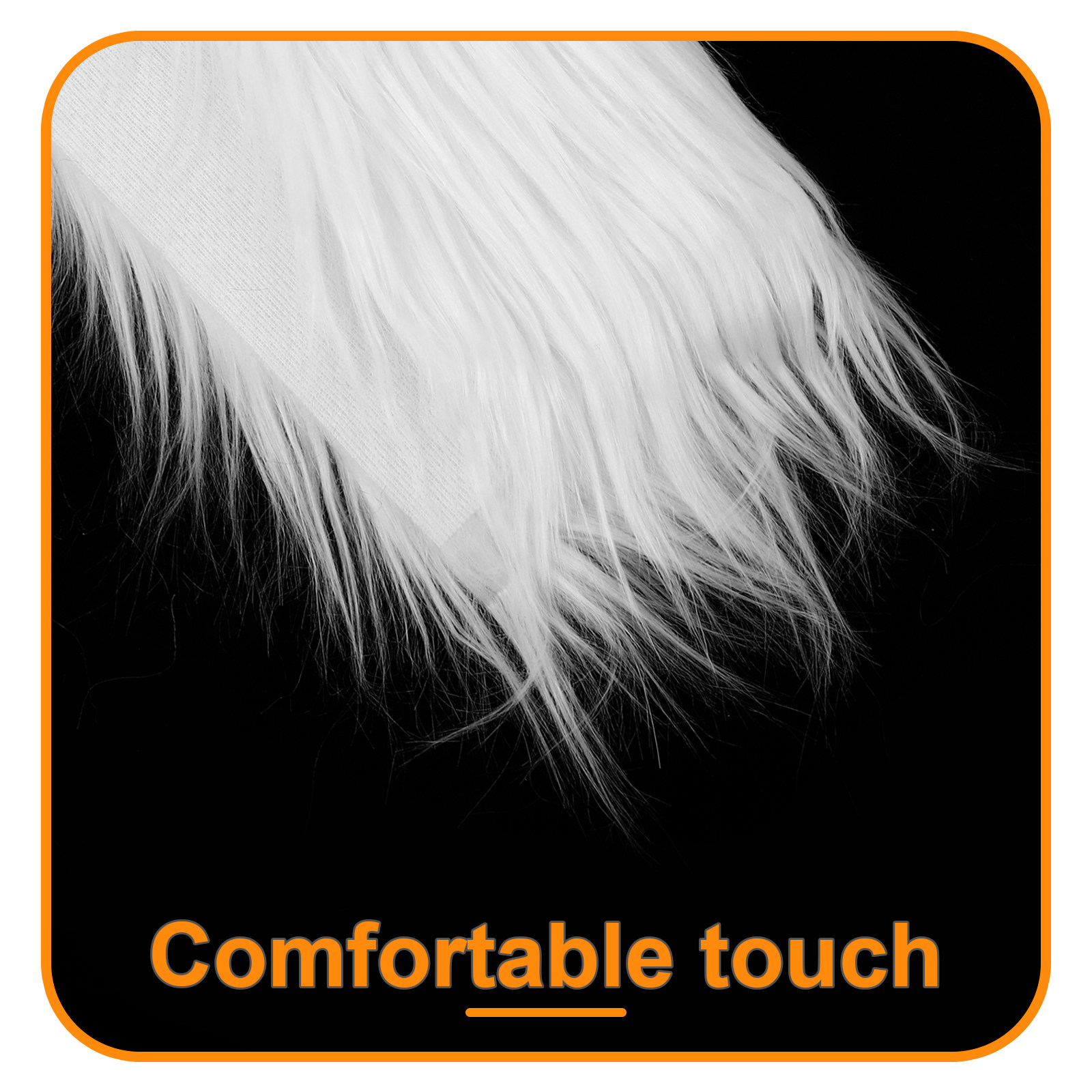 2Pcs Square Long Hair Faux Fab - огляд і ціна Sewing And Textile