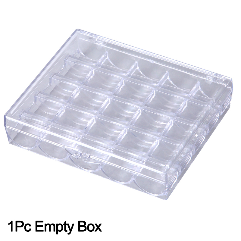25 Grid Clear Empty Bobbins St - огляд і ціна Bobbin Organizer Box