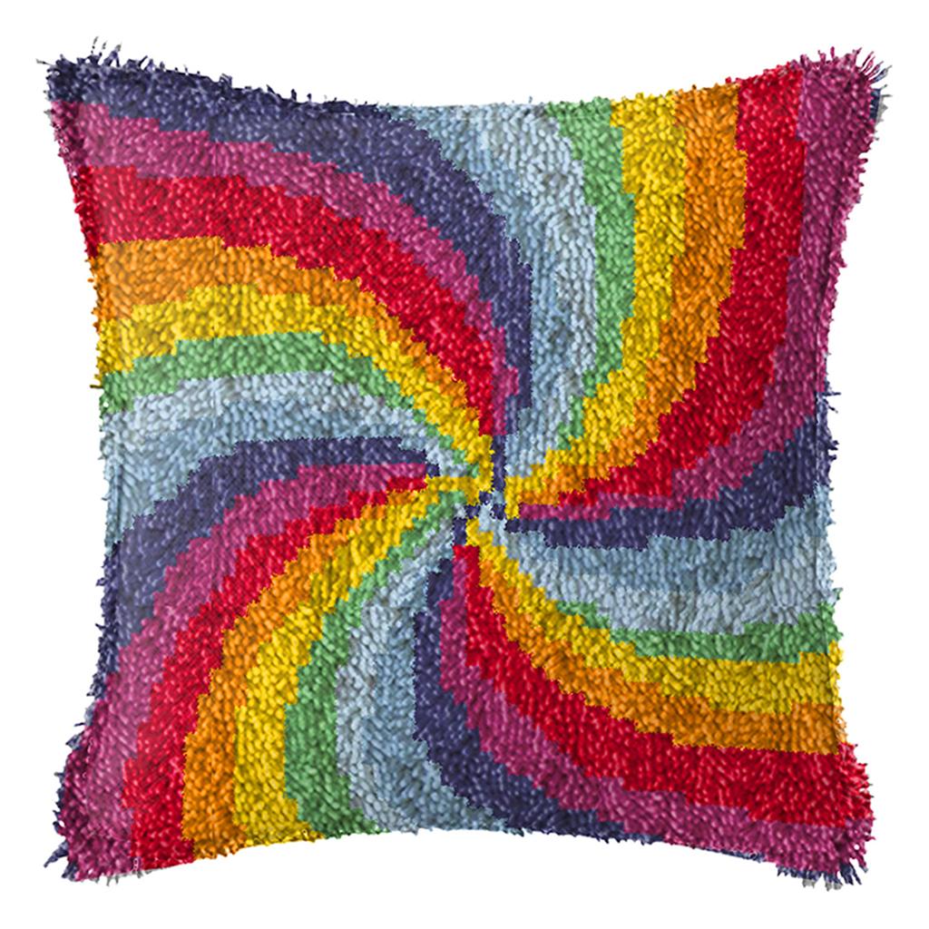 Latch Hook Kit Rug Carpets Mak - огляд і ціна Sewing Textile Art