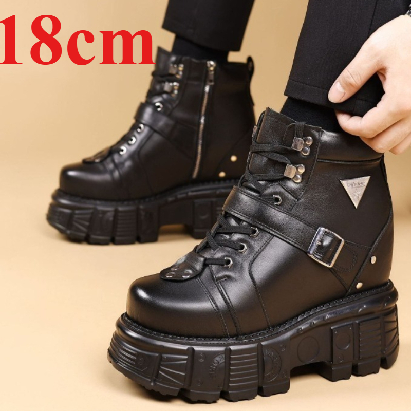 Genuine Leather Motorcycle Boo - огляд і ціна Sewing Cloth