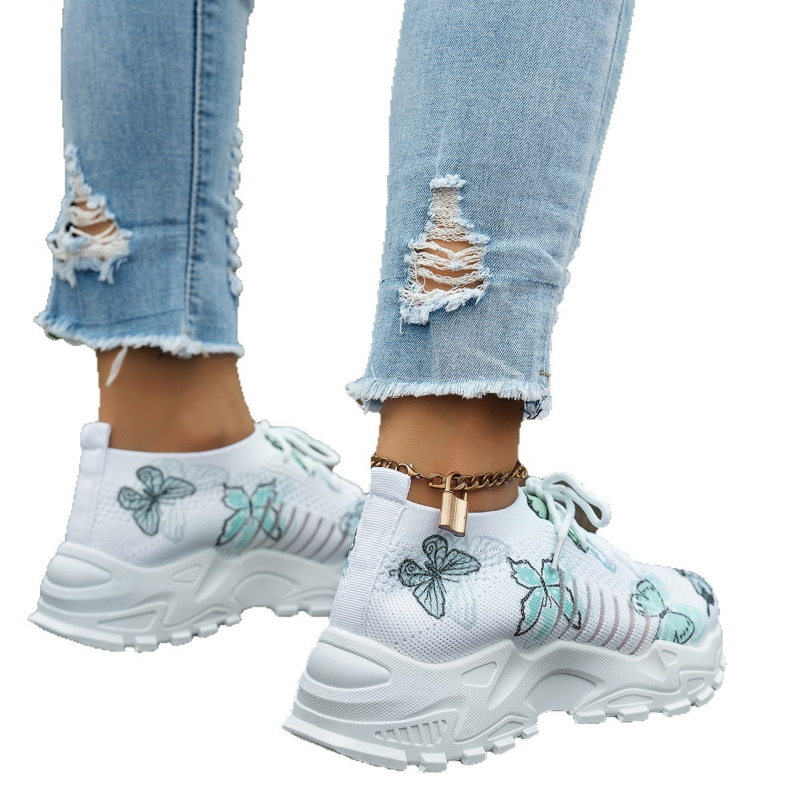 Women Butterfly Print Mesh Sne - огляд і ціна Sewing Cloth