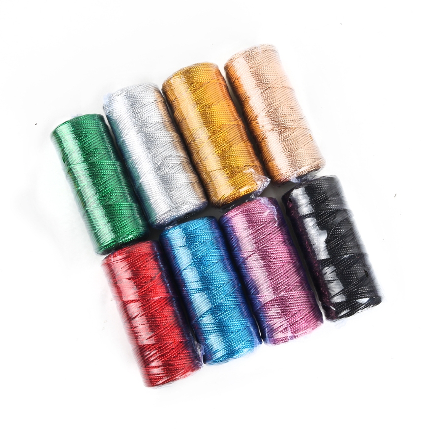 Gold and Silver Macrame Cord R - огляд і ціна Sewing Thread In Textile