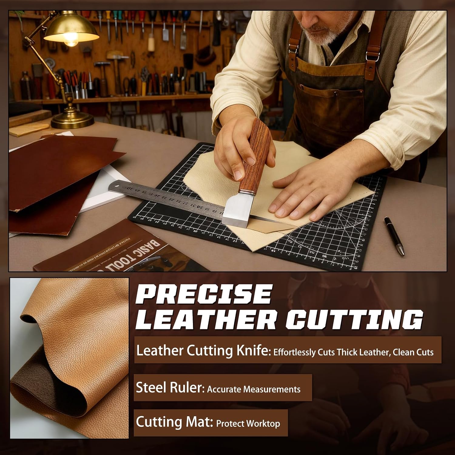 Leather Working Kit, Leather W - огляд і ціна Sewing Kit