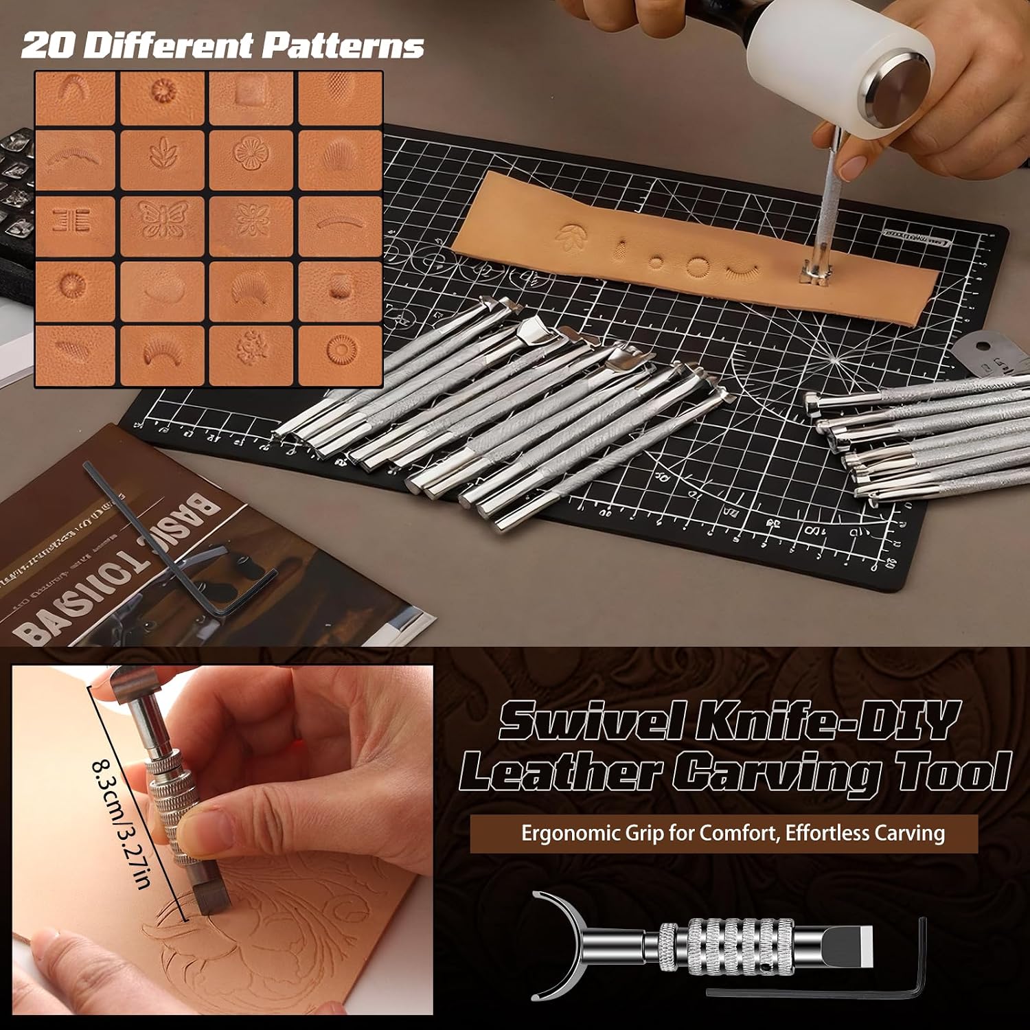 Leather Working Kit, Leather W - огляд і ціна Sewing Kit