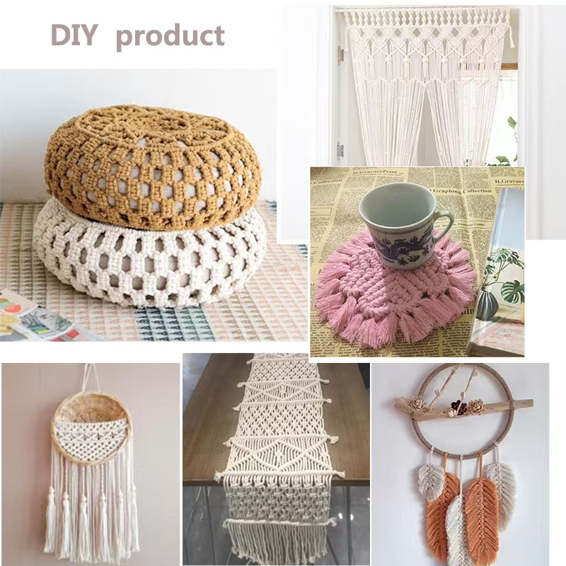 3mm 100M Macrame Cord Rope Cot - огляд і ціна Sewing Thread In Textile
