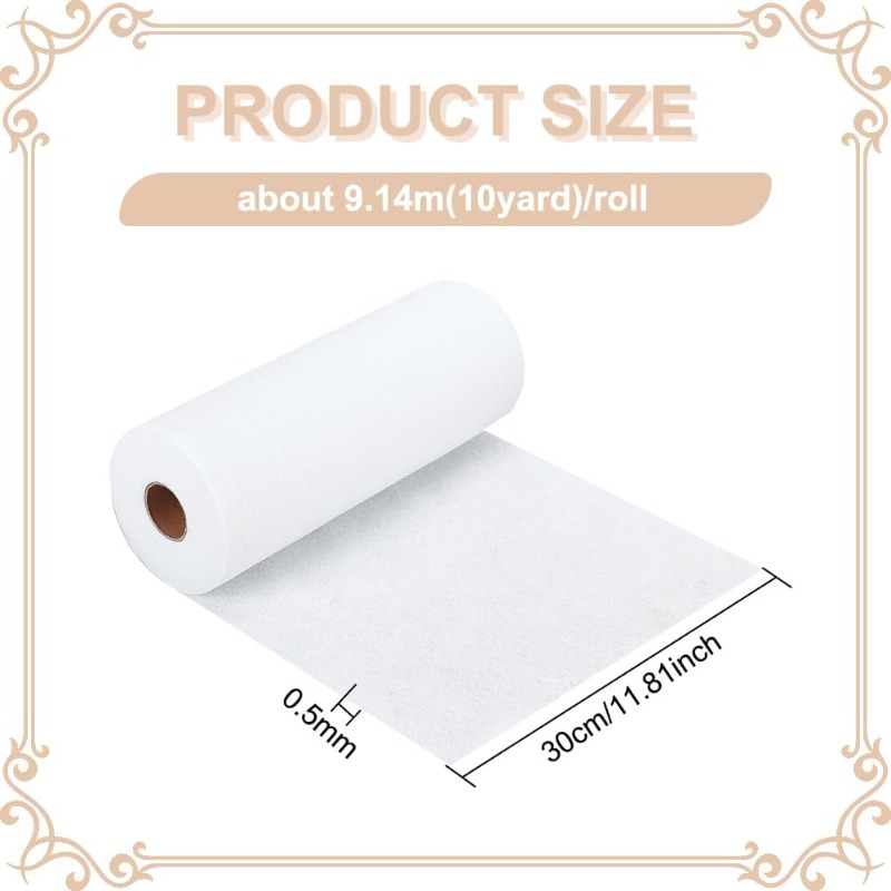 10 Yard Iron-On Fusible Fleece - огляд і ціна Interfacing Iron On