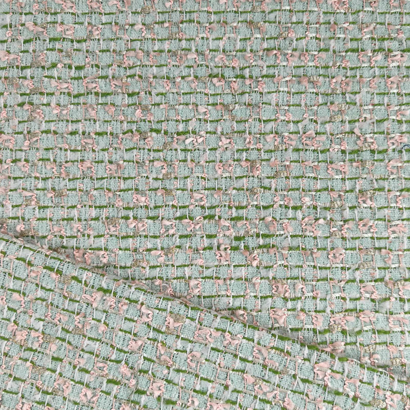 Green/Red Ribbon Yarn-Dyed Bra - огляд і ціна Sewing Tweed