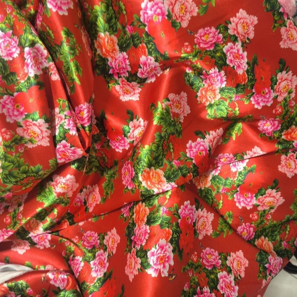Satin Fabric Cloth without Ove - огляд і ціна Sewing And Textile