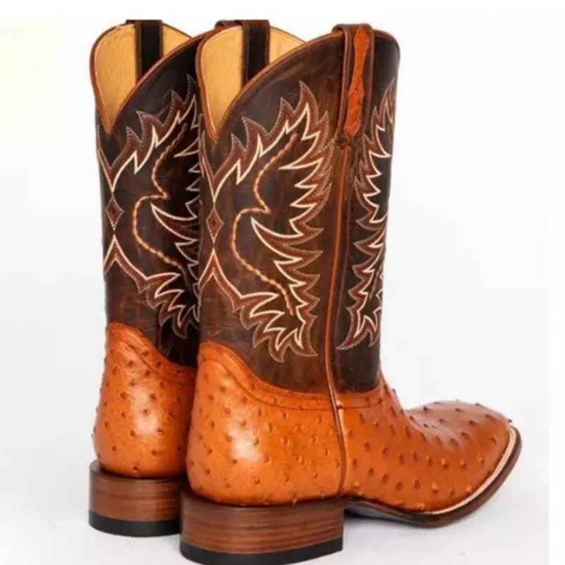 Men High Boots Embroidery Retr - огляд і ціна Sewing Embroidery Fabric