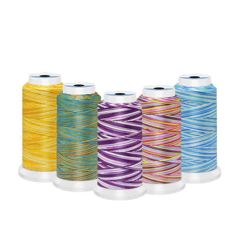 0.5/0.8/1mm Polyester Rainbow  - огляд і ціна Sewing Thread In Textile