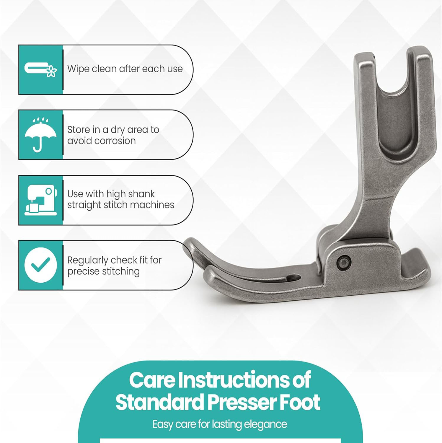 P351 Standard Presser Foot for - огляд і ціна Sewing Machine Fabric